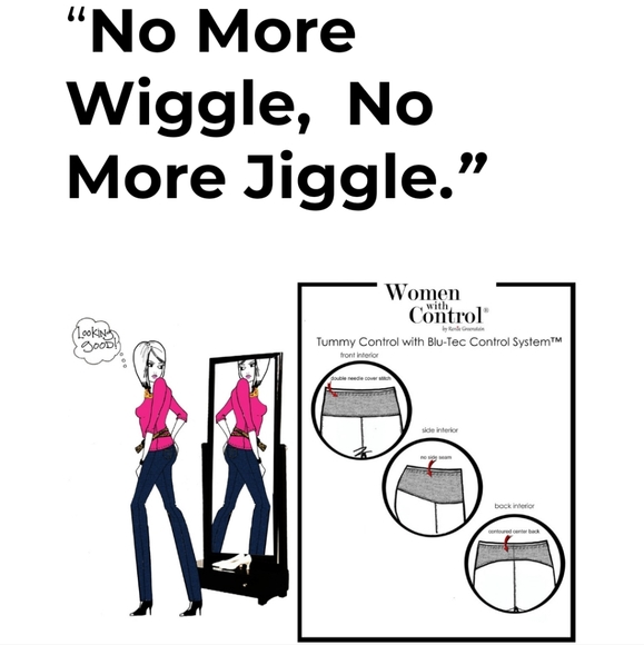 NWT, Plus Flowy Pants, Women With Control - Picture 8 of 9